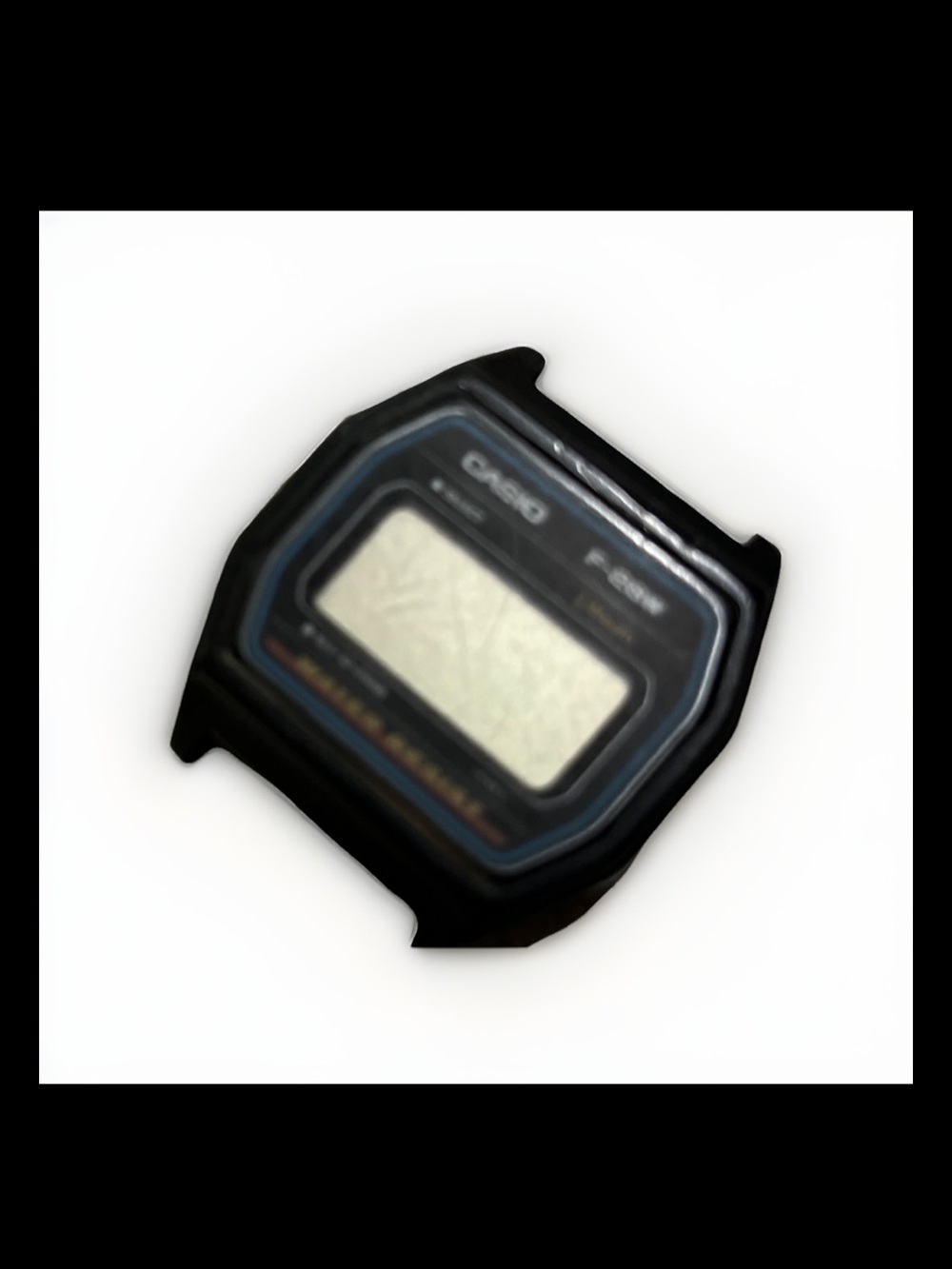 Vintage Casio F-28W Watch Face Only Needs New Battery